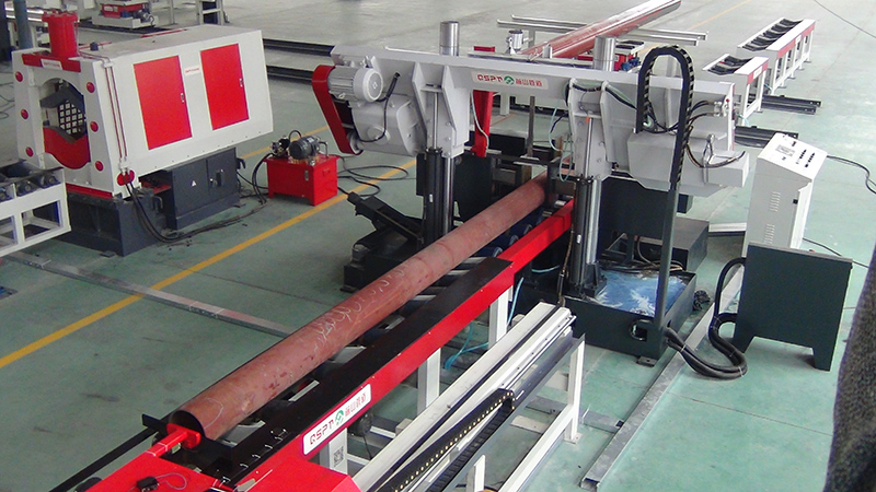 管道数控切割带锯床(图2)