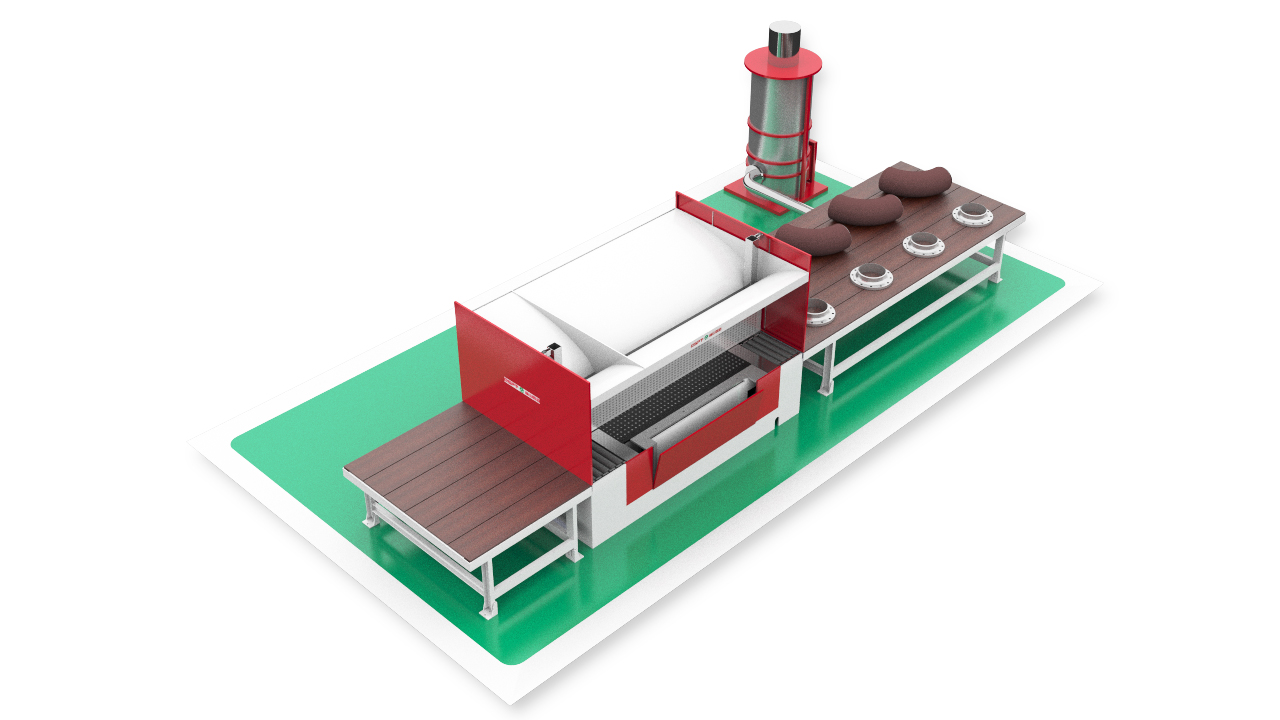 管件坡口打磨专用平台(图2) 管件坡口打磨专用平台(图2)