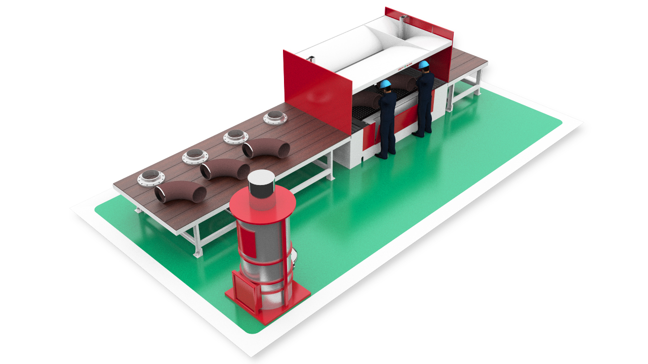 管件坡口打磨专用平台(图4) 管件坡口打磨专用平台(图4)