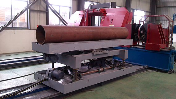 管道轨道小车输送系统(坡口机型)(图2)