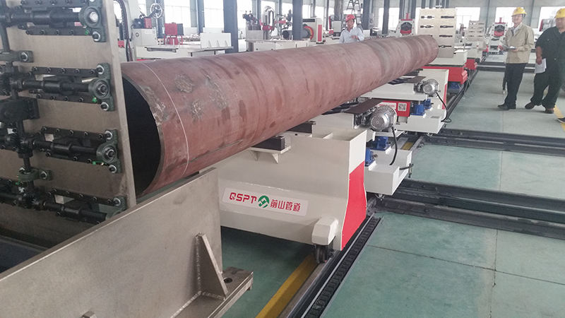 管道轨道小车输送系统(组对器型)(图2)