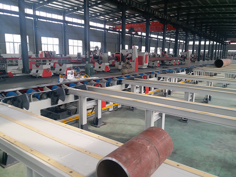 管道翻转物流输送系统(下料型)(图2) 管道翻转物流输送系统(下料型)(图2)