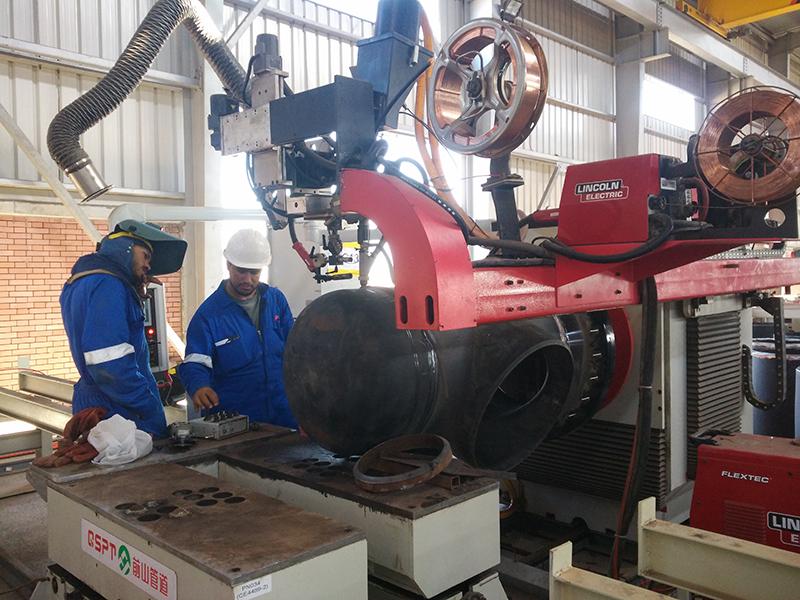 管道预制组对焊接中心(组对器+卡盘)(图4) 管道预制组对焊接中心(组对器+卡盘)(图4)