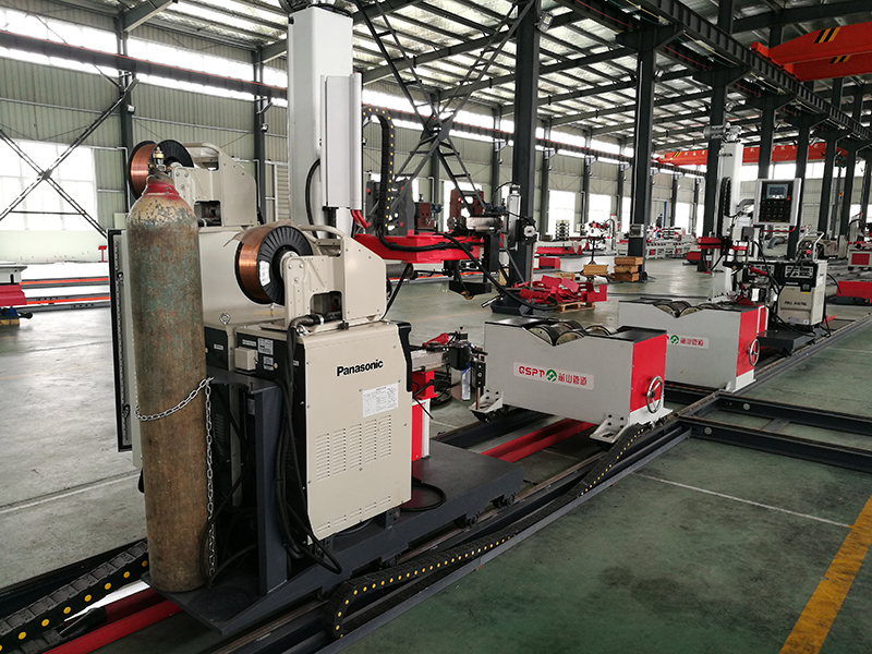 管道预制自动焊接中心(滚轮+自重)(平焊法兰)(图1)