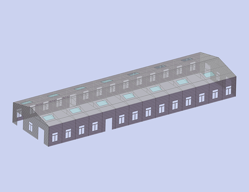 快速搬迁式管道预制车间(图1)