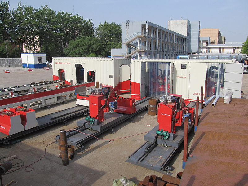 橇装场地式管道预制生产线(图2) 橇装场地式管道预制生产线(图2)