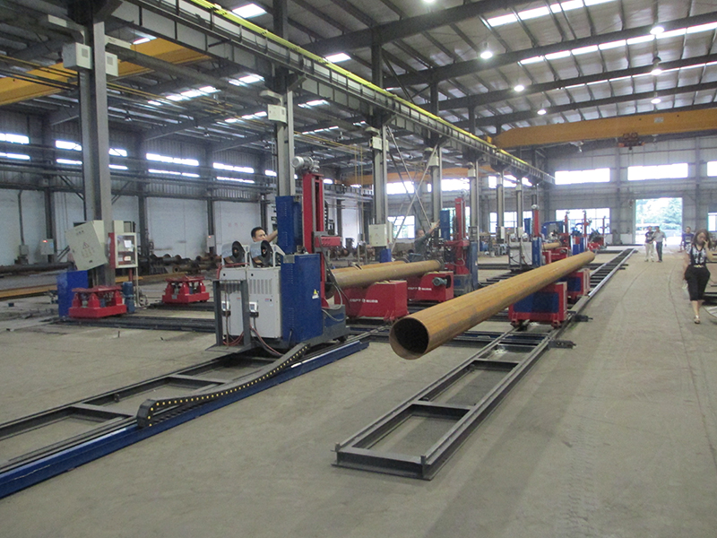 特高压铁塔构件预制生产线(图2) 特高压铁塔构件预制生产线(图2)