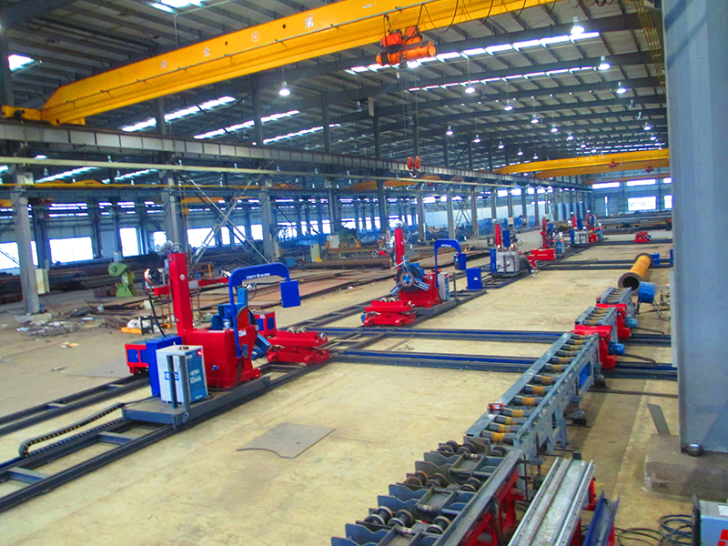 特高压铁塔构件预制生产线(图1)