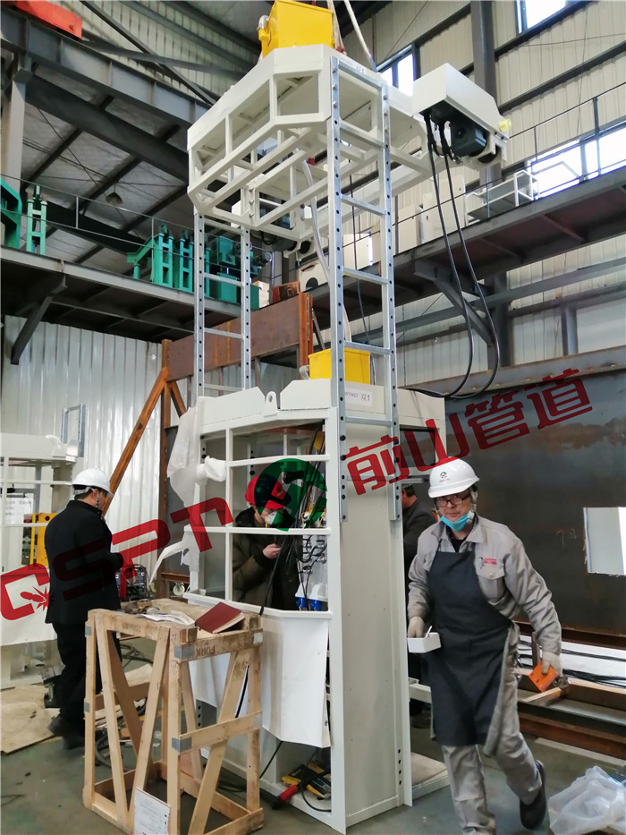 北方客户组团到前山公司考察管道预制生产线(图6) 北方客户组团到前山公司考察管道预制生产线(图6)