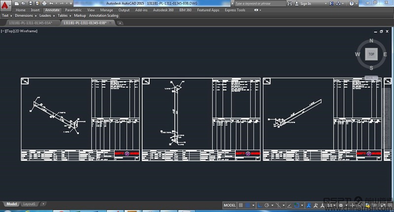 管道工厂预制详图转化软件(图6) 生成预制管段图