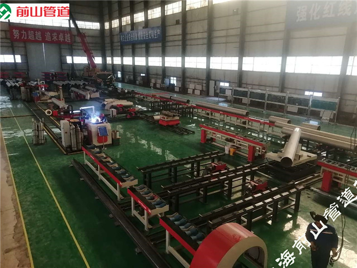 中水管道预制智能化生产线搭建完成，再展新貌(图1)