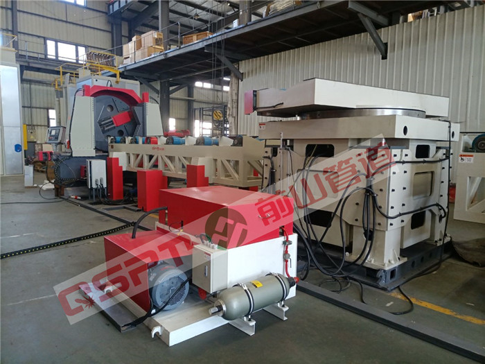 印度管道预制坡口机项目发货了(图1)